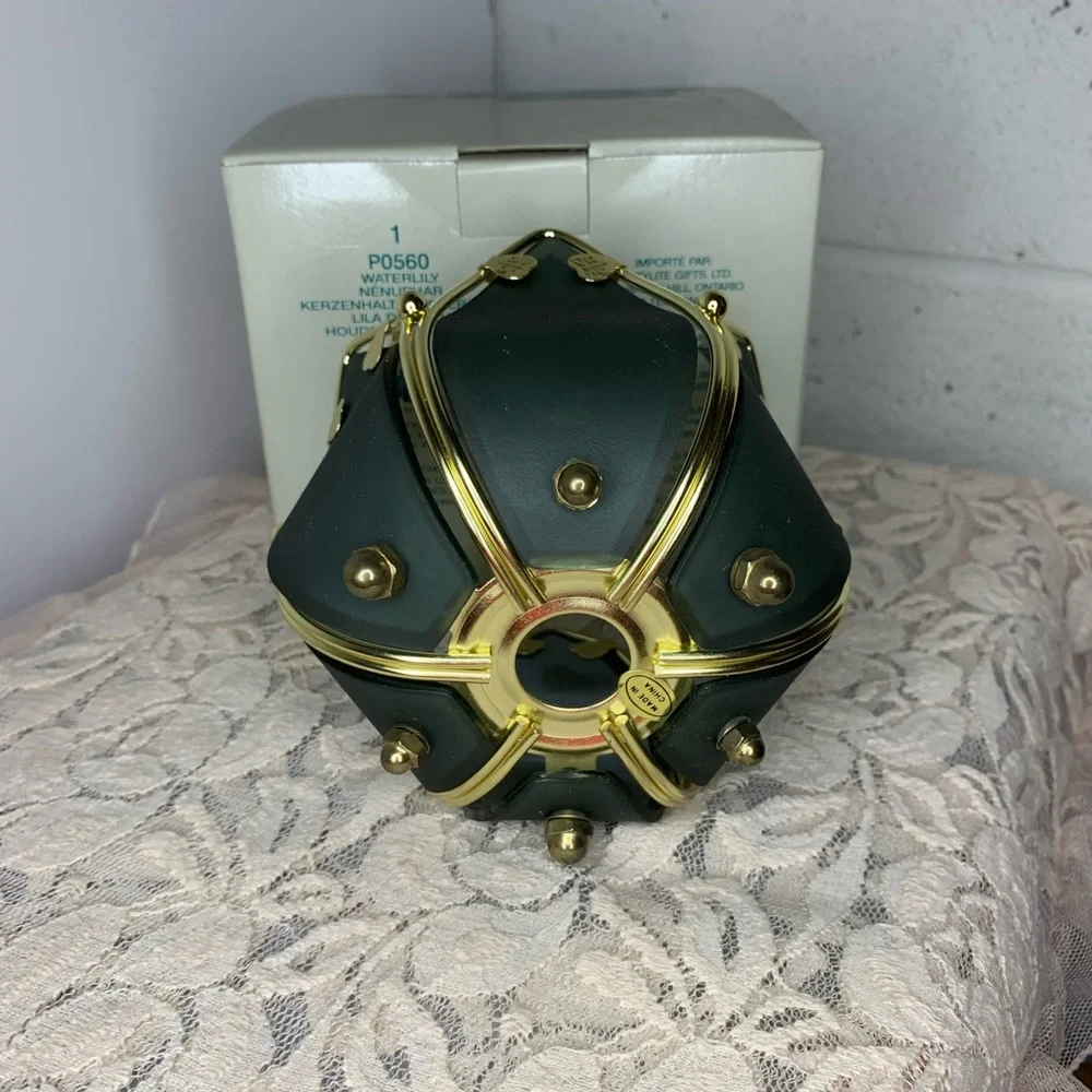 ❌SOLD🪷Partylite Waterlily Tealight Candle Holder - Picture 4 of 8